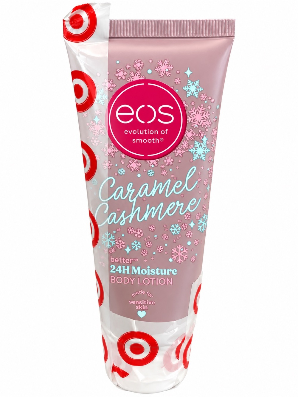 eos Caramel Cashmere Moisturizing Body Lotion - Light Pink